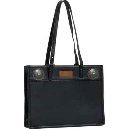 Wrangler Concho Tote Bag in Black