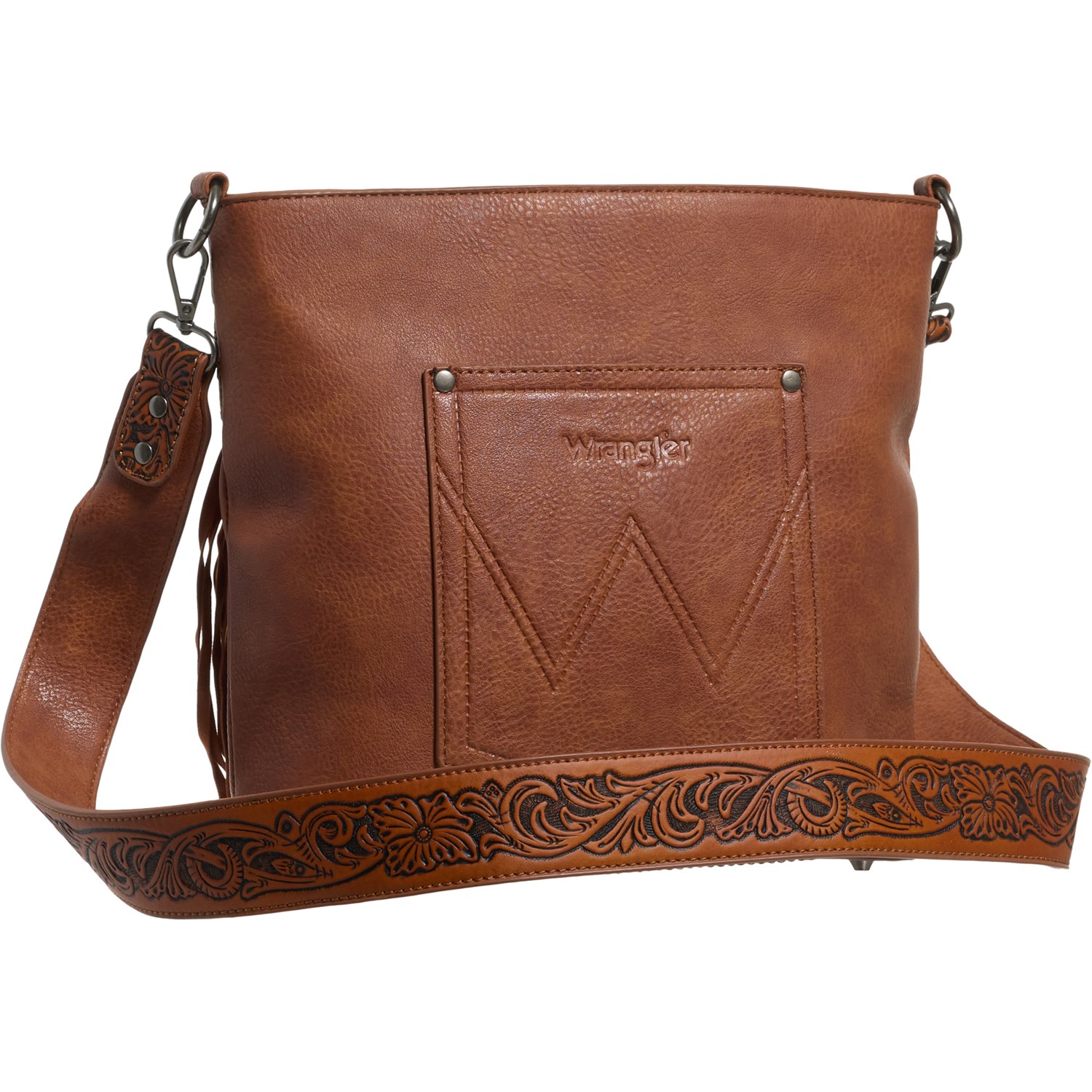 Wrangler Fringed Half Tool Crossbody Bag - Save 40%