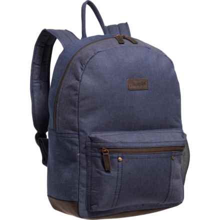 Wrangler Kayce Canvas Backpack - Blue Denim in Blue Denim