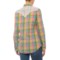 526VP_2 Wrangler Plaid Lace Trim Shirt - Snap Front, Long Sleeve (For Women)
