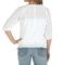 157FY_2 Wrangler Premium Patch Smock Waist Shirt - 3/4 Sleeve (For Women)