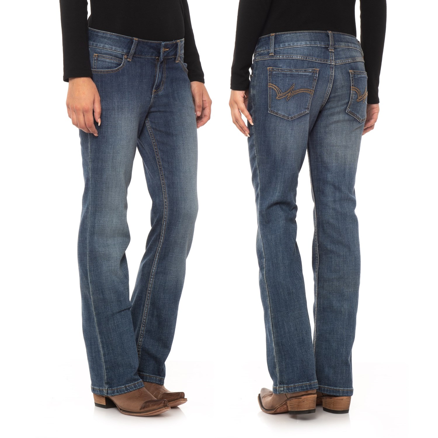 Wrangler Retro Mae Bootcut Jeans – Low Rise (For Women)