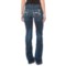 7987T_3 Wrangler Rock 47 Embellished Jeans - Bootcut, Low Rise (For Women)