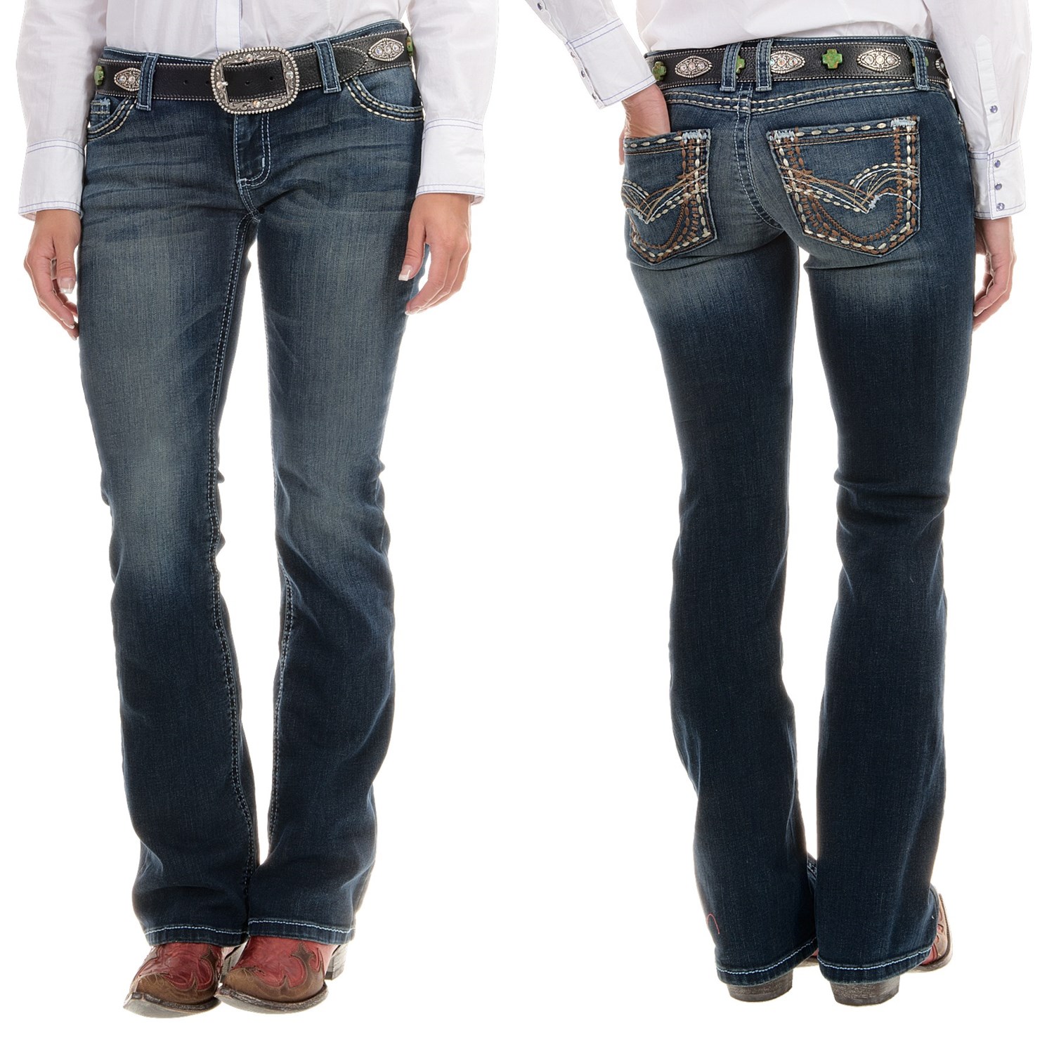 Wrangler Rock 47 Ultra Low Rise Jeans (For Women) - Save 50%