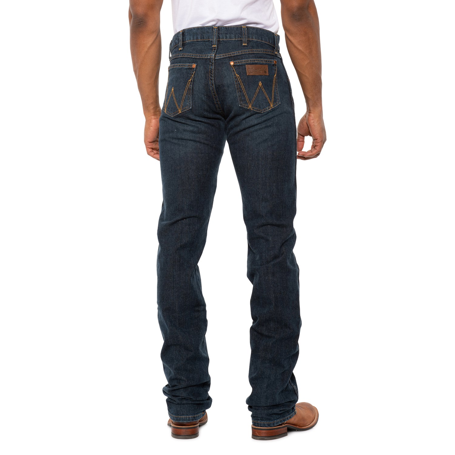 wrangler black straight leg jeans