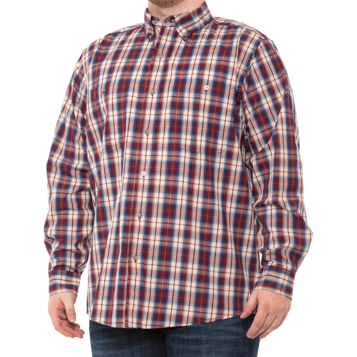 Wrangler Rugged Wear Plaid Shirt (For Men) Save 64