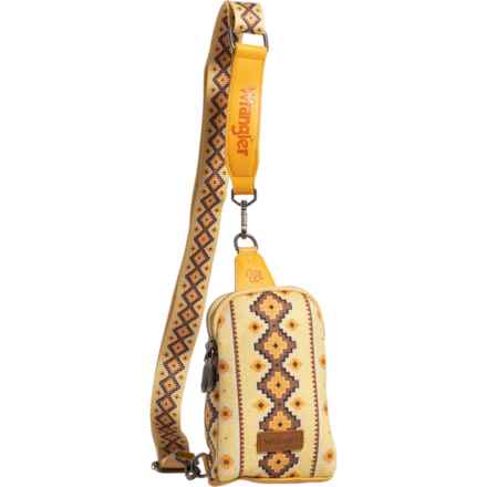Wrangler Southwestern Sling Bag in Yellow