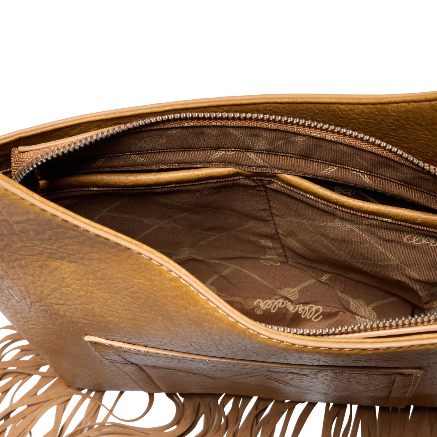 Wrangler Stud and Fringed Hobo Bag - Save 56%