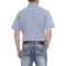455HU_2 Wrangler Wrinkle Resist Shirt - Snap Front, Short Sleeve (For Men)