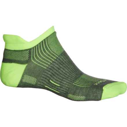Wrightsock Run 893 Socks - Below the Ankle (For Men) in Ash/Yellow