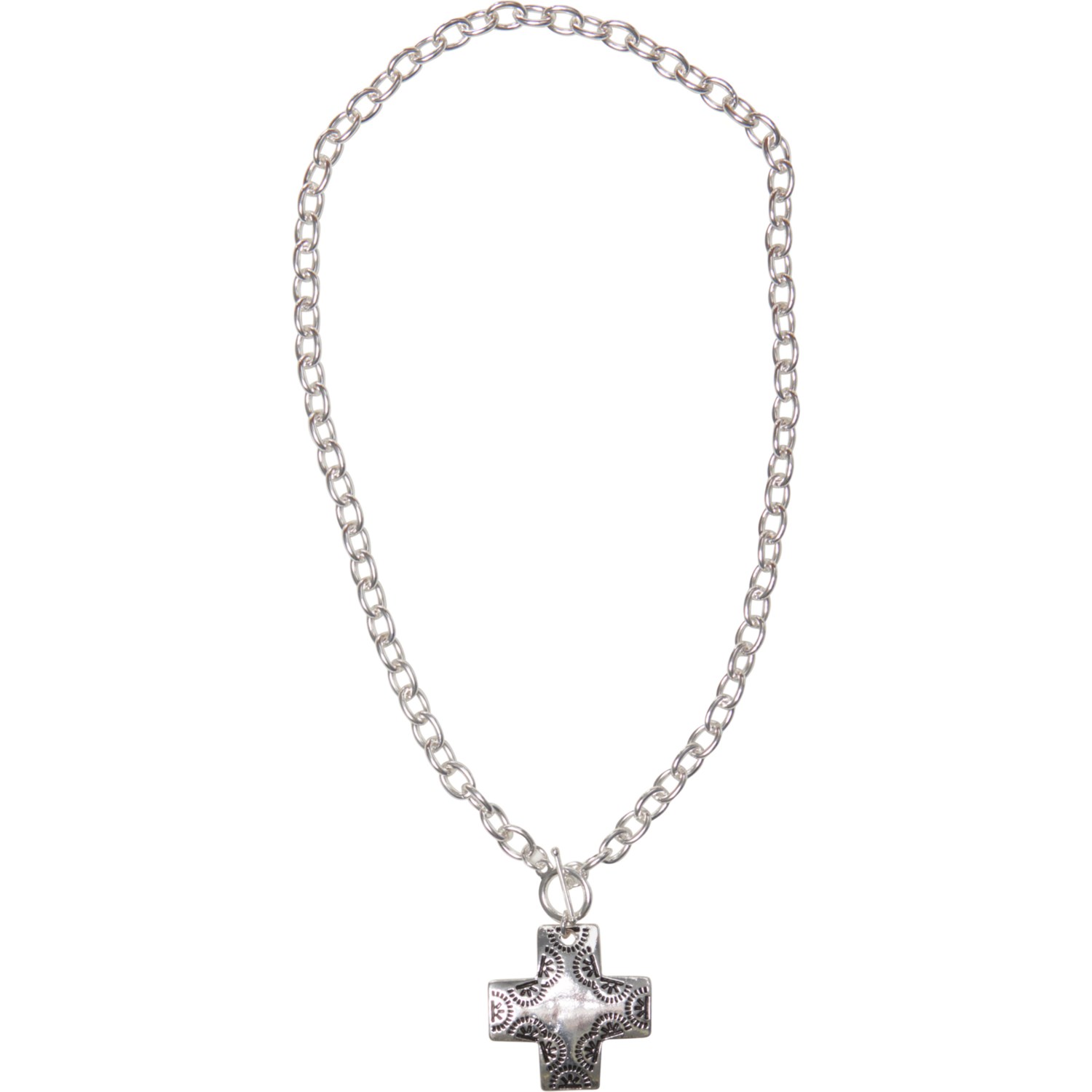 WyoHorse Sedona Cross Toggle Necklace (For Women) Save 45