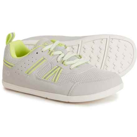 Xero Shoes Girls Prio Barefoot Shoes in Lunar Rock/Sunny Lime