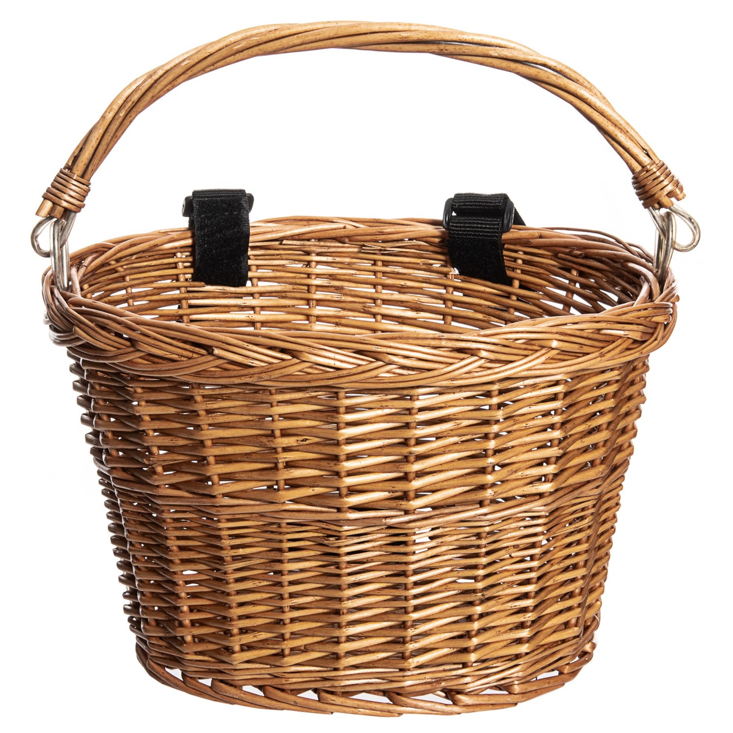 XLC Wicker Front Handlebar Bike Basket