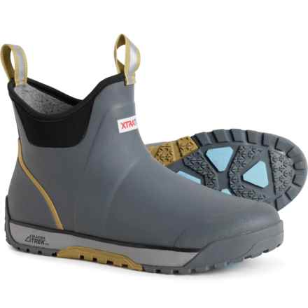 XTRATUF 6” Ankle Deck Boots - Waterproof (For Men) in Grey