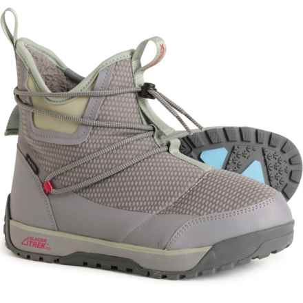 XTRATUF Ice 6" Ankle Deck Boots - Waterproof, Insulated (For Women) in Grey