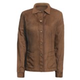 Yansi Fugel Moleskin Shirt Jacket - Adjustable (For Women)
