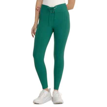 Year Of Ours Ribbed Football Leggings in Malachite