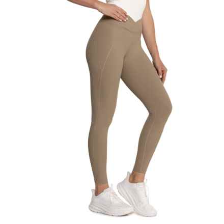 Year Of Ours Ribbed Studio Leggings in Beige