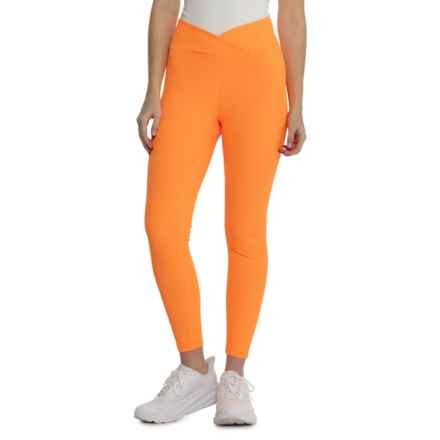 Year Of Ours Ribbed Studio Leggings in Tangerine