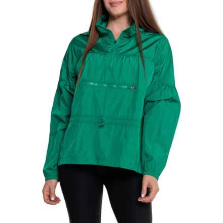 Year Of Ours The Break Line Jacket - Zip Neck in Malachite