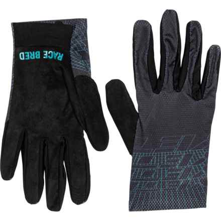 Yeti Cycles Enduro Biking Gloves - Touchscreen Compatible (For Men) in Bk/Digital Void