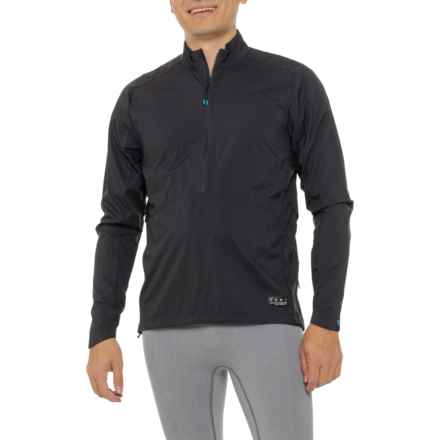 Yeti Cycles TURQ Range Cycling Anorak Jacket - Zip Neck in Black