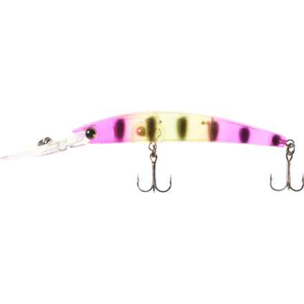 Yo-Zuri Crystal Minnow Deep Diver Walleye Floating Lure - 5 1/4” in Acid Perch