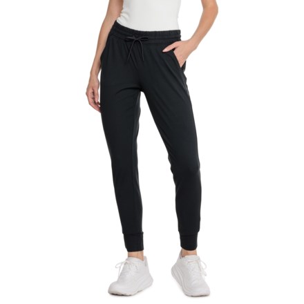 YOGALUX Maya Illusion Hi-Rise Joggers in Black