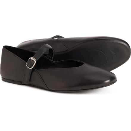 Yokono Made in Spain Mary Jane Flats - Leather (For Women) in Black