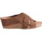 3PPDP_3 Yokono Made in Spain Multi-Cross Wedge Sandals - Suede (For Women)