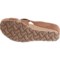 3PPDP_5 Yokono Made in Spain Multi-Cross Wedge Sandals - Suede (For Women)