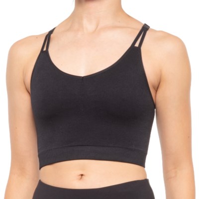 unlined sports bra
