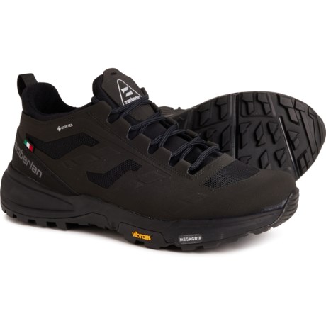 Zamberlan Made in Italy 220 Anabasis Gore-Tex® Short Trail Running Shoes - Waterproof (For Men) in Black