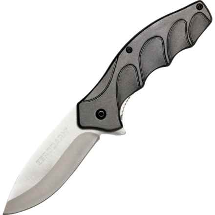 ZERO DARK Folding Knife - 7.75”, Liner Lock in Charcoal
