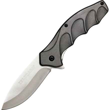 ZERO DARK Stainless Steel Folding Knife - 3”, Liner Lock in Black