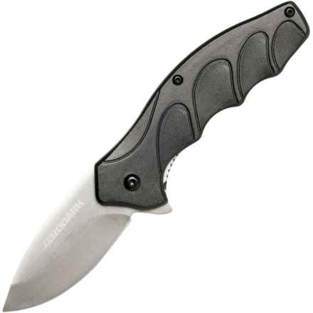 ZERO DARK Stainless Steel Folding Knife - 6.75” in Charcoal