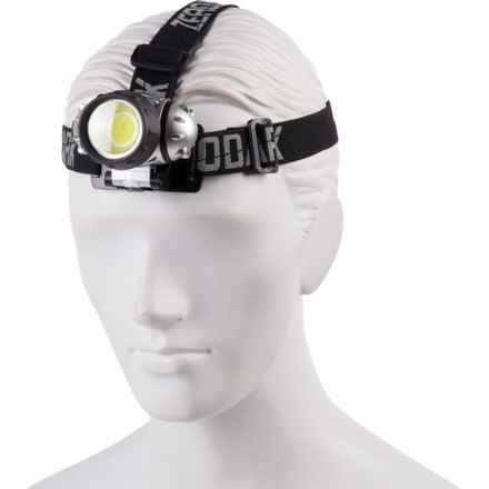 ZERO DARK Ultra Bright Tactical Headlamp - 120 Lumens in Silver