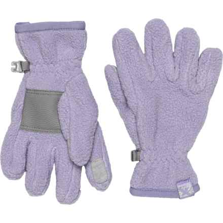 ZeroXposur Alaia Sherpa Gloves (For Big Girls) in Amethyst