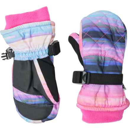 ZeroXposur Alice Mittens - Insulated (For Kids) in Navy Print - Closeouts