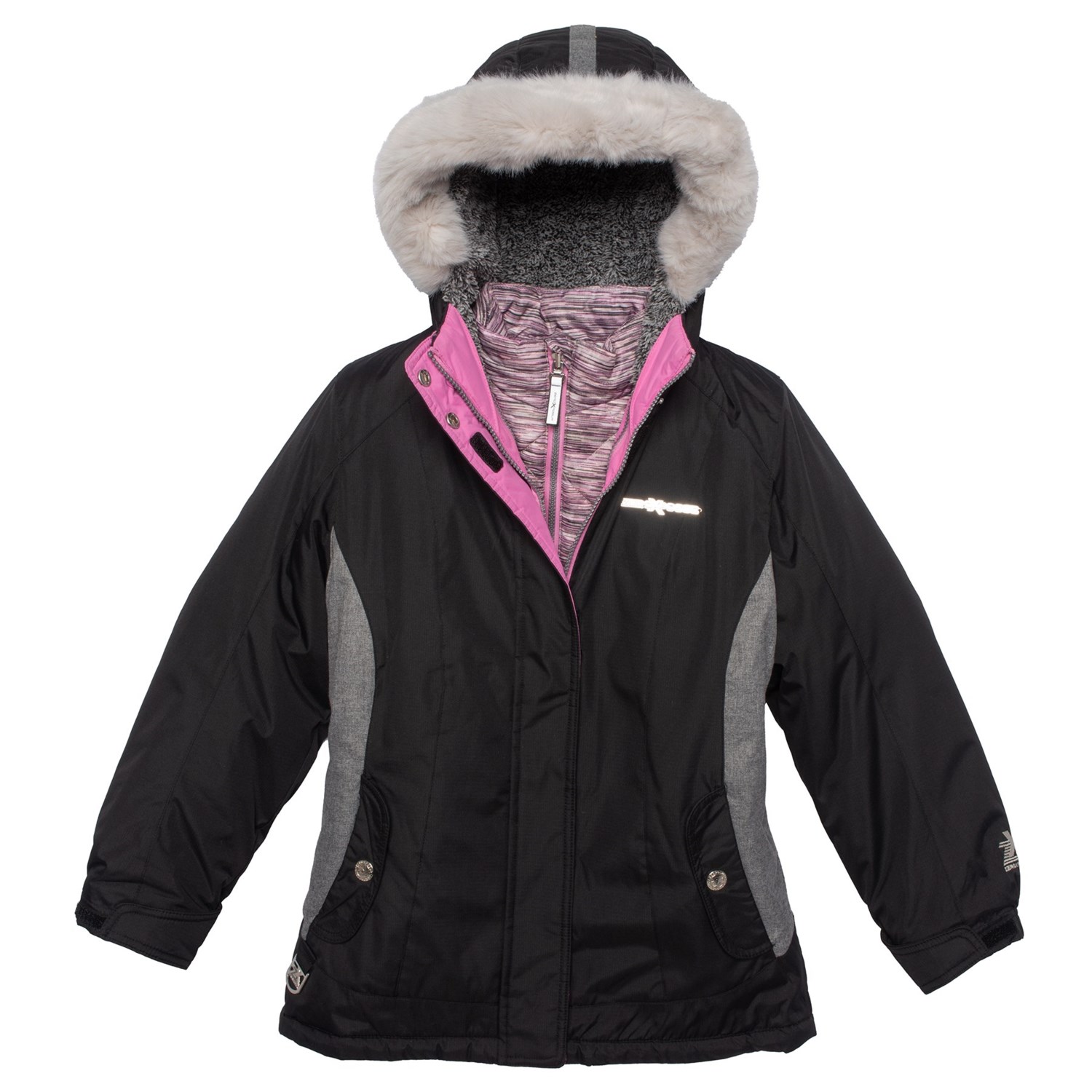 ZeroXposur Carol Heavyweight 3-in-1 Systems Jacket (For Big Girls ...