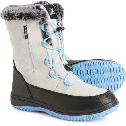 ZeroXposur Girls Snow Princess Boots - Waterproof, Insulated in Nimbus