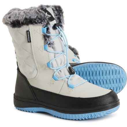 ZeroXposur Girls Snow Princess Boots - Waterproof, Insulated in Nimbus