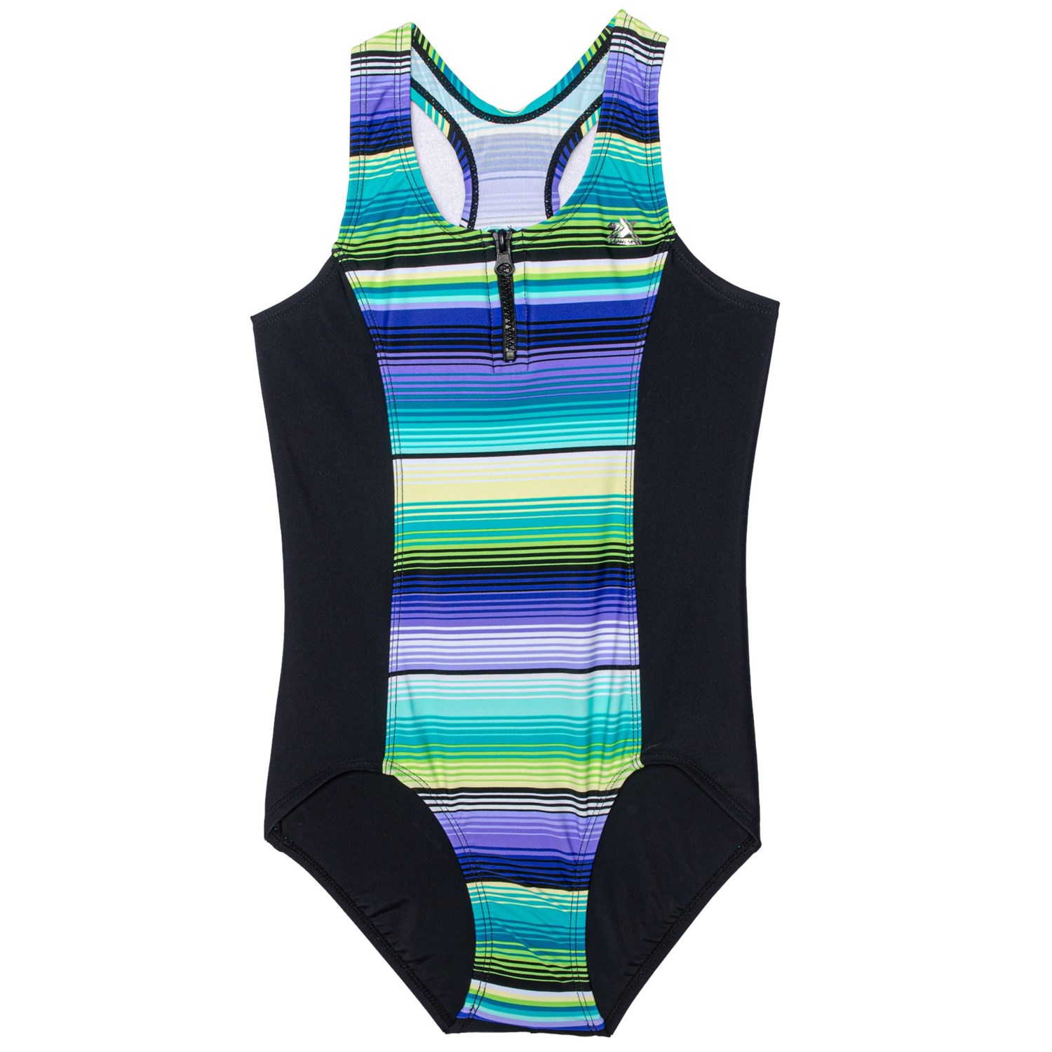 Zeroxposur Navajo Sunrise Stripes One Piece Swimsuit For Big Girls Save 45