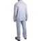 9536J_2 Zimmerli of Switzerland Printed Pajamas - Long Sleeve (For Men)