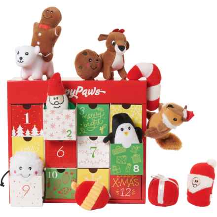 ZippyPaws 12-Day Dog Toy Advent Calendar in Multi