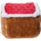 4YWCA_2 ZippyPaws Burrow Gingerbread House Plush Dog Toy - Squeakers