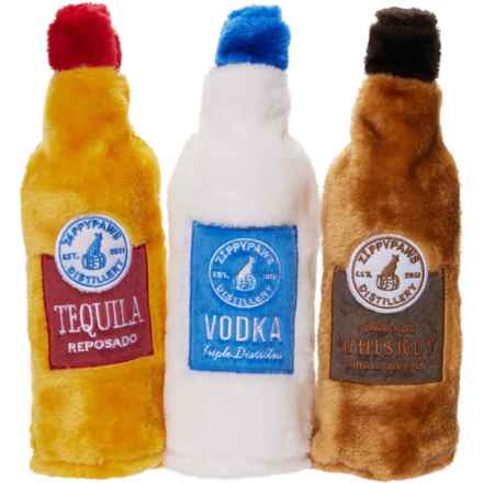 ZippyPaws Happy Hour Spirits Crusherz Dog Toys - 3-Pack in Spirits