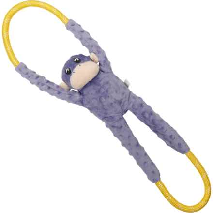 ZippyPaws Monkey Ropetugz® Dog Toy - Squeaker in Blue