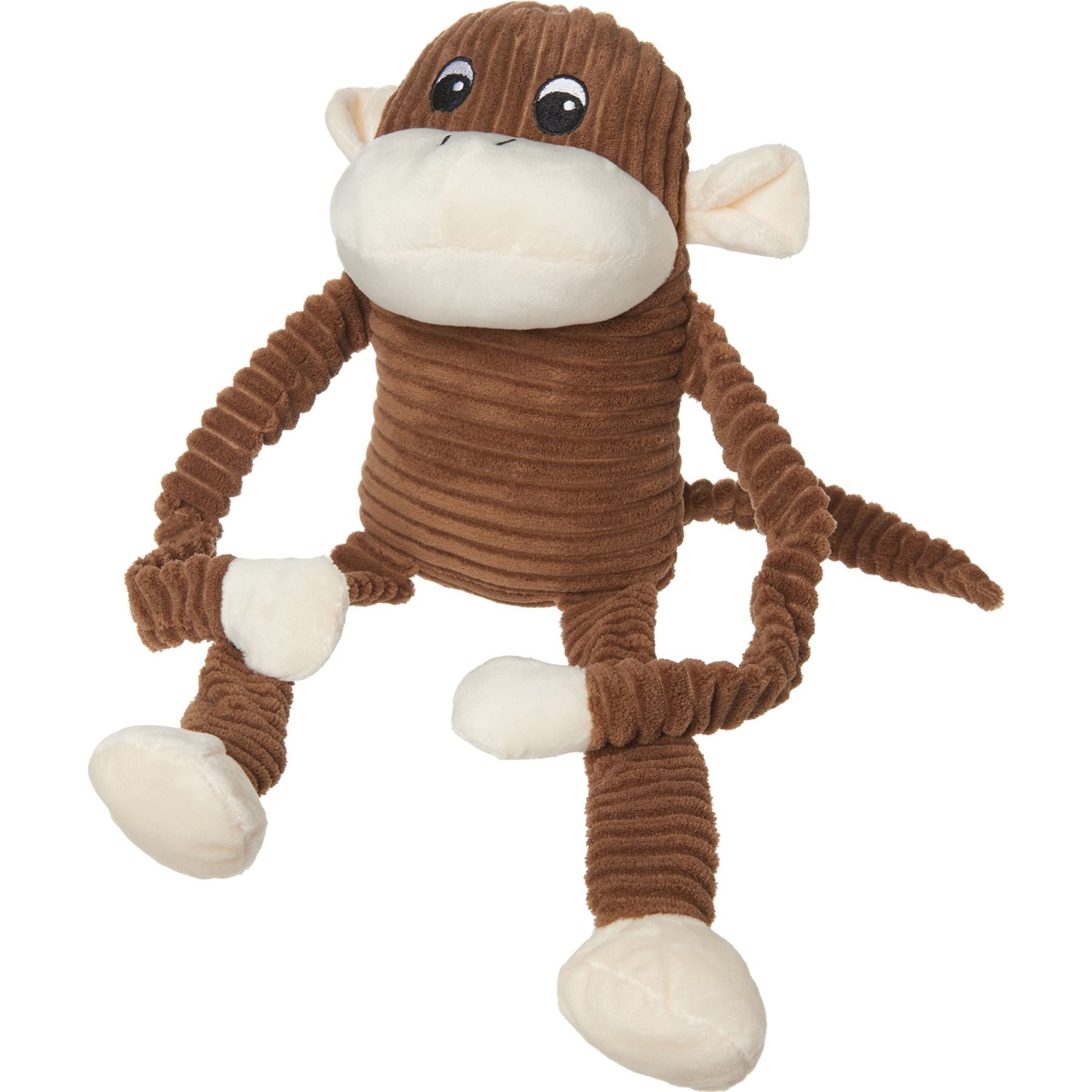 stuffed monkey dog toy