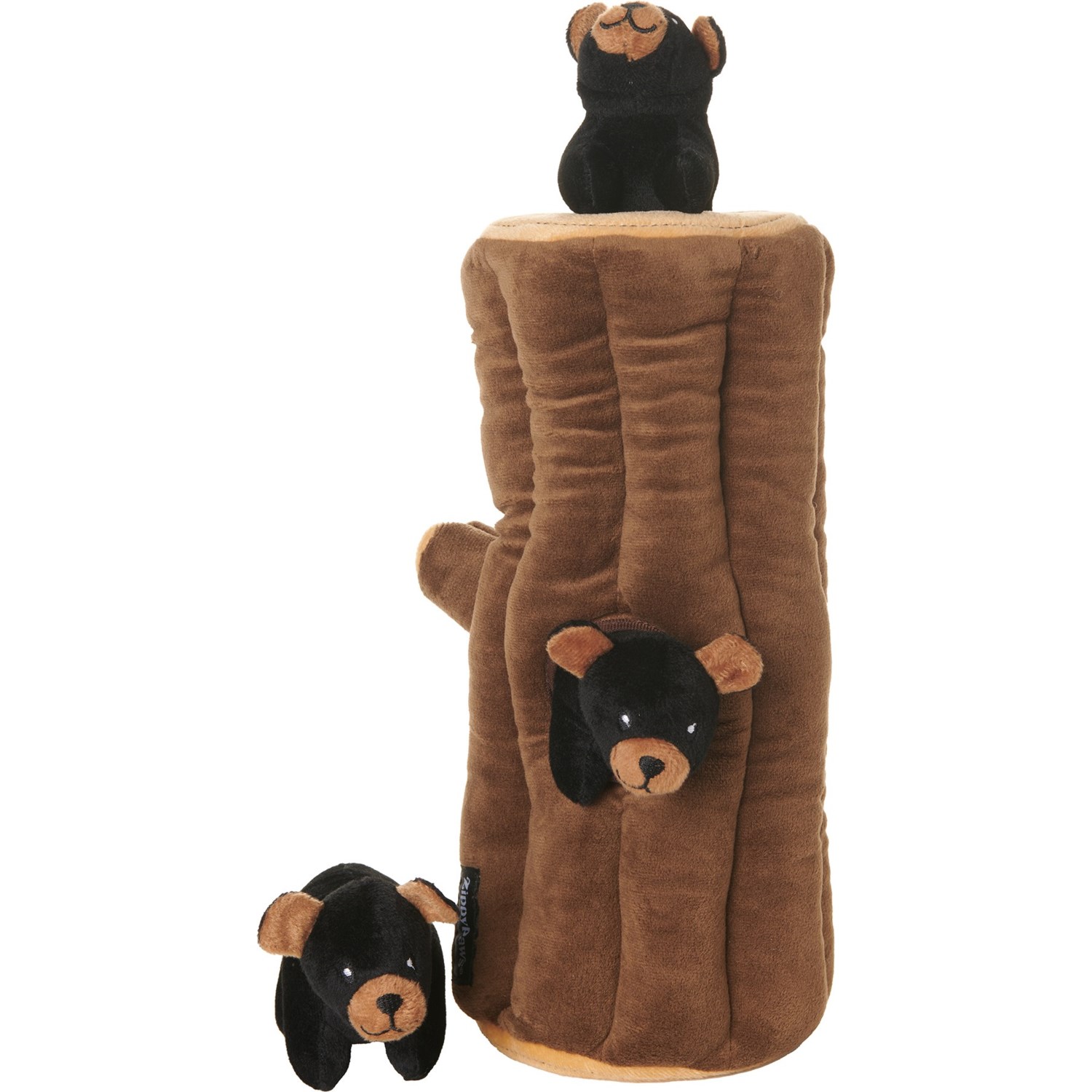 ZippyPaws Tree Stump Burrow Dog Toy Save 27